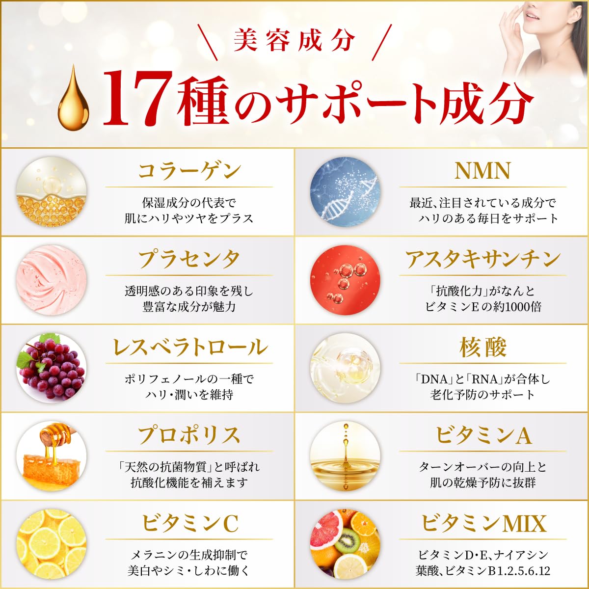 Amazon | 【業界トップクラス 9,000,000μg】エラスチン サプリ 薬剤師